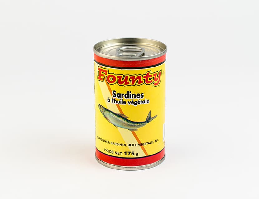 Founty-Sardines à l’huile végétale