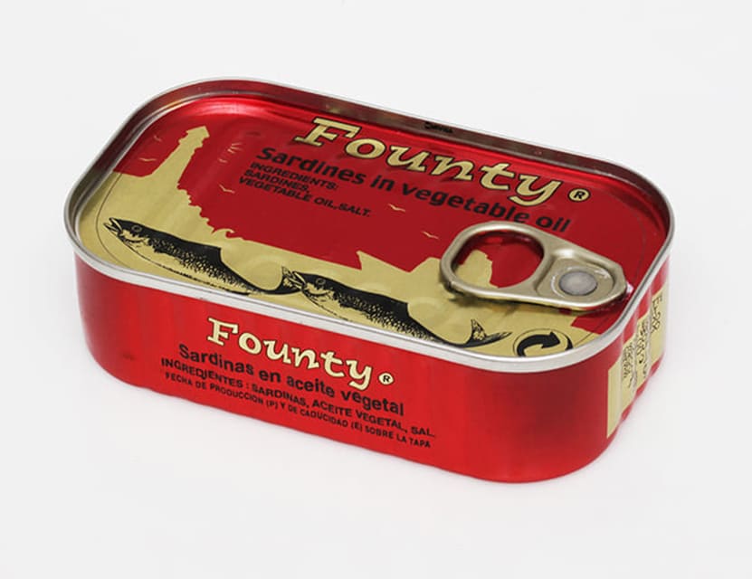 founty-Sardines à l’huile de tournesol