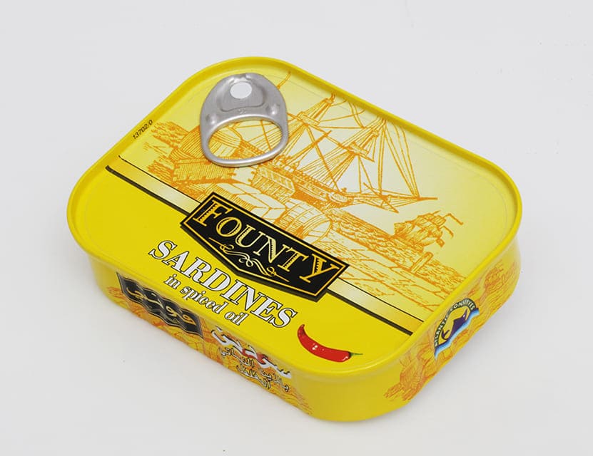 founty-Sardines à l’huile végétale pimentée