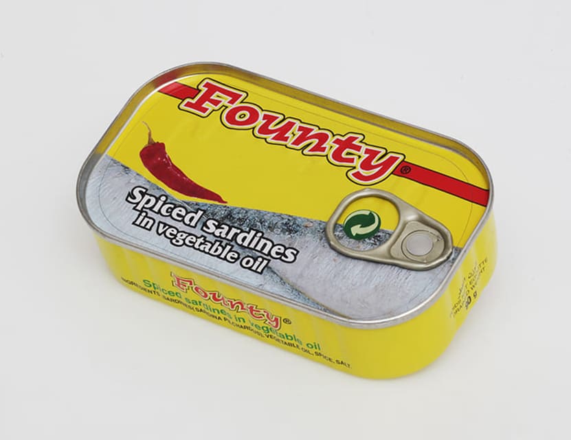 founty-Sardines à l’huile végétale pimentée